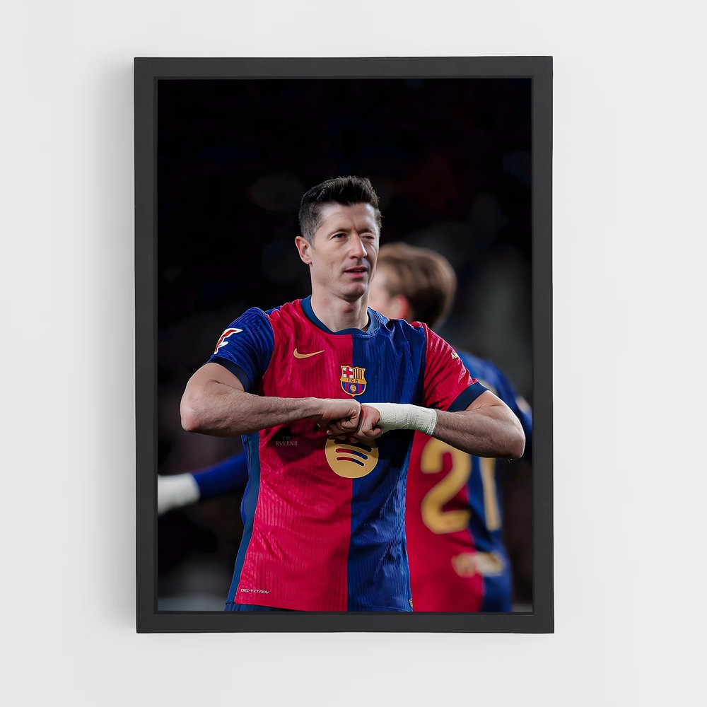 Poster Robert lewandowski Clic (vue 2)